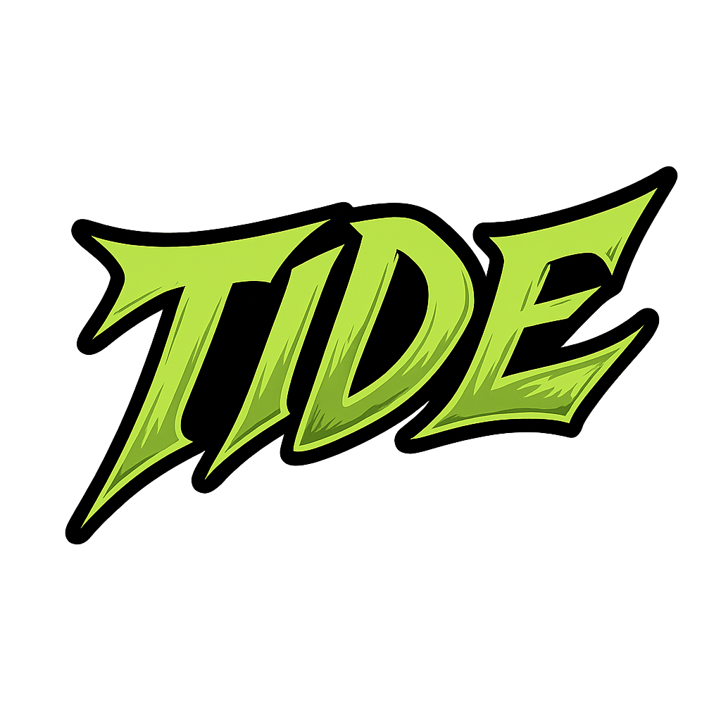 Black and Green Tide Sticker Pack